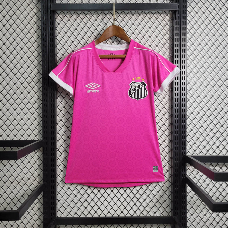 Camisa Santos Especial Pink 23/24 - Umbro Versão Feminina