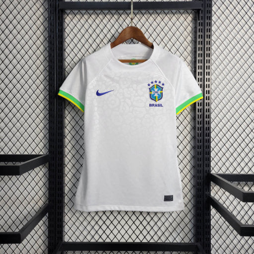 Camisa Brasil Leopard White 22/23 - Nike Versão Feminina