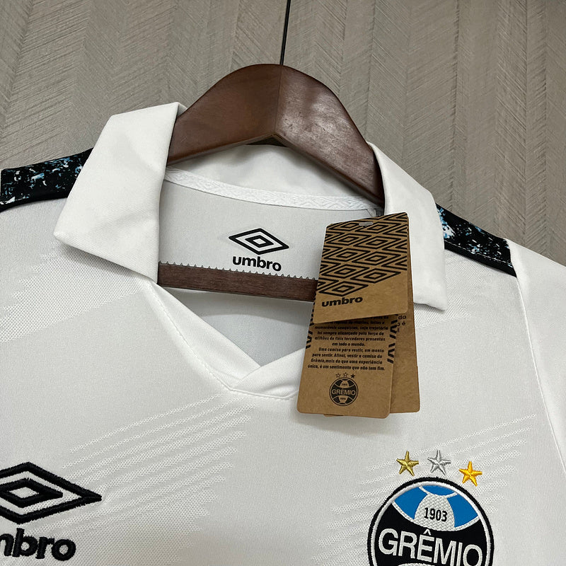 Camisa Grêmio Treino Branco 24/25 - Umbro Torcedor Masculina