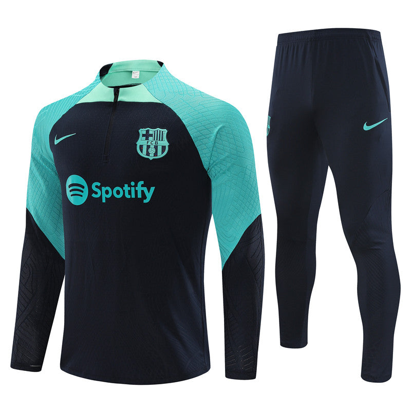 Conjunto Treino Barcelona 23/24 - Nike Verde e Preto