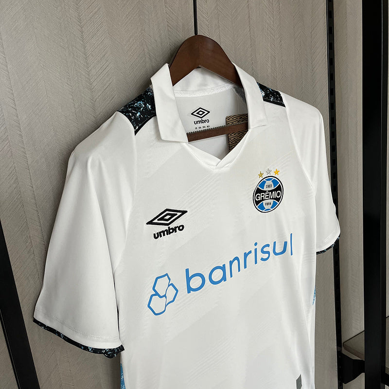 Camisa Grêmio Treino Branco 24/25 - Umbro Torcedor Masculina