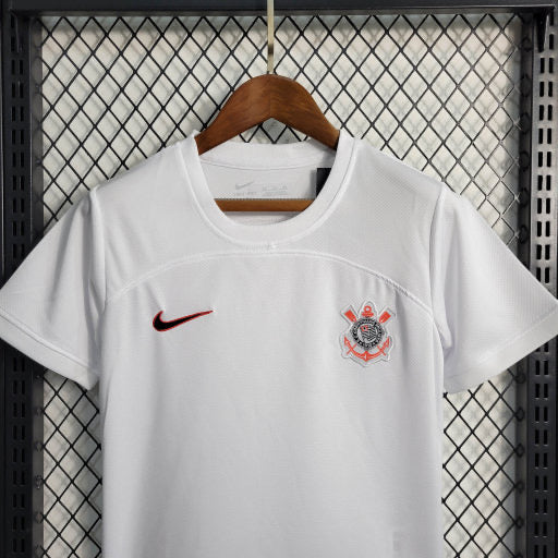 Kit Infantil Corinthians Home 23/24 Branco