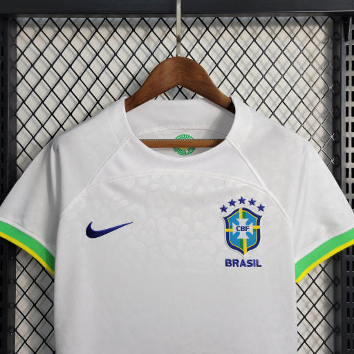 Camisa Brasil Leopard White 22/23 - Nike Versão Feminina