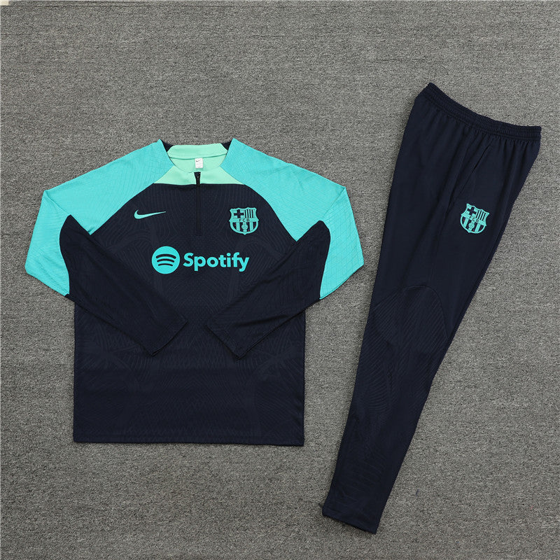 Conjunto Treino Barcelona 23/24 - Nike Verde e Preto