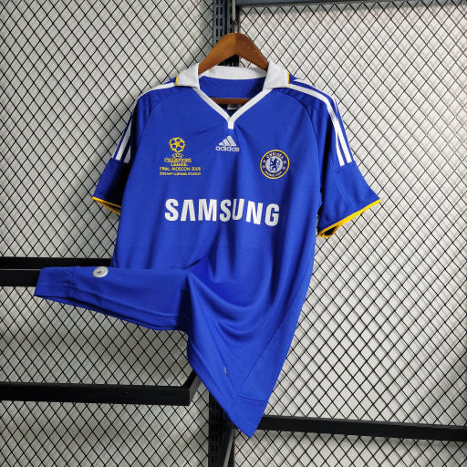 Camisa Chelsea Ed Champions League Home 2008 - Adidas Versão Retro