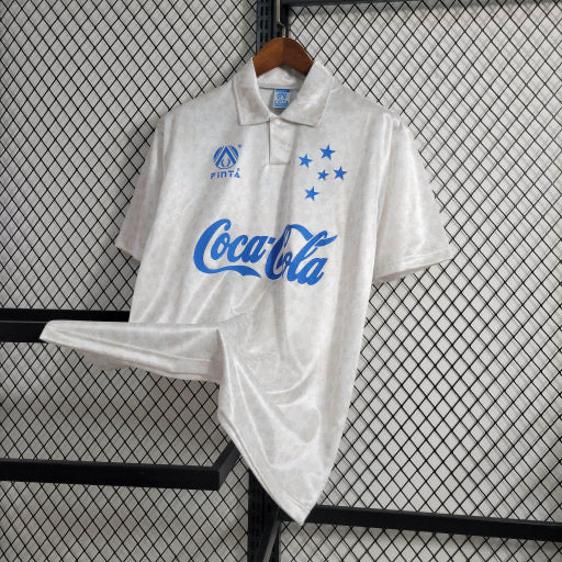 Camisa Cruzeiro Retrô Away 93/94 - Finta Versão Retro