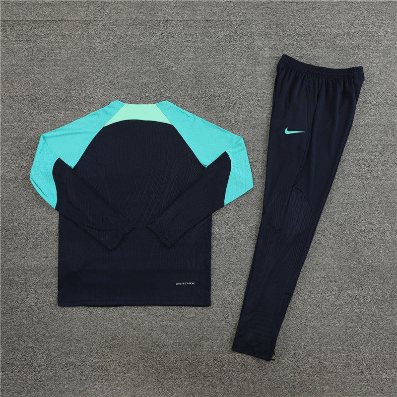 Conjunto Treino Barcelona 23/24 - Nike Verde e Preto