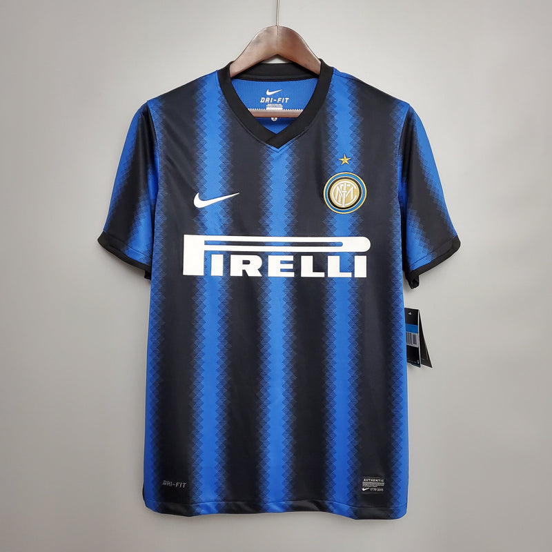 Camisa Inter de Milão Titular 10/11 - Versão Retro