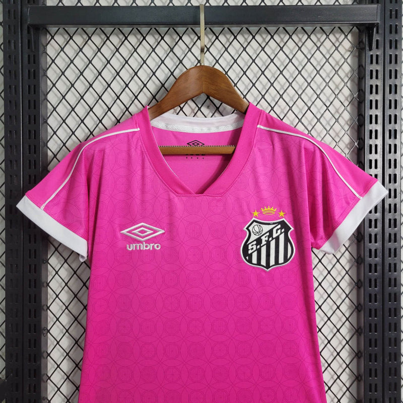 Camisa Santos Especial Pink 23/24 - Umbro Versão Feminina