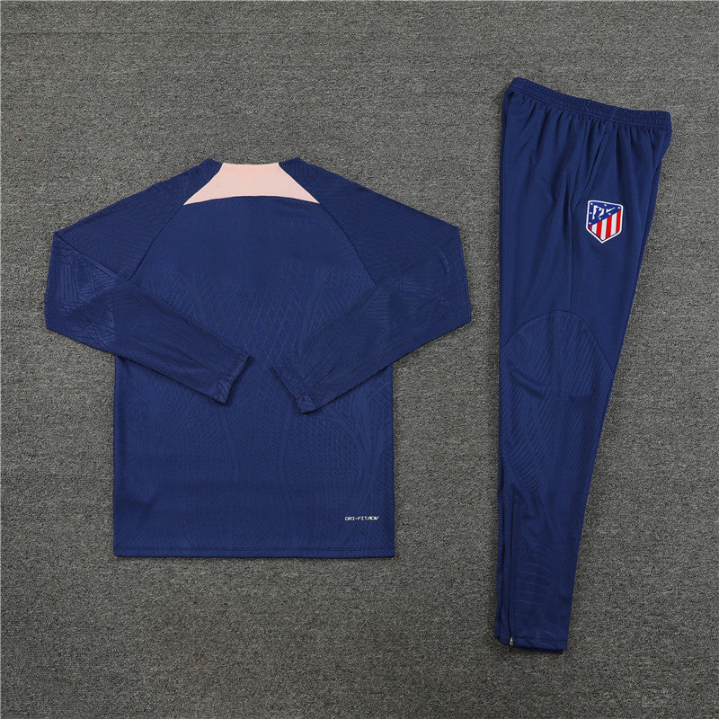 Conjunto Treino Atlético De Madrid  23/24 - Nike Azul e Rosa