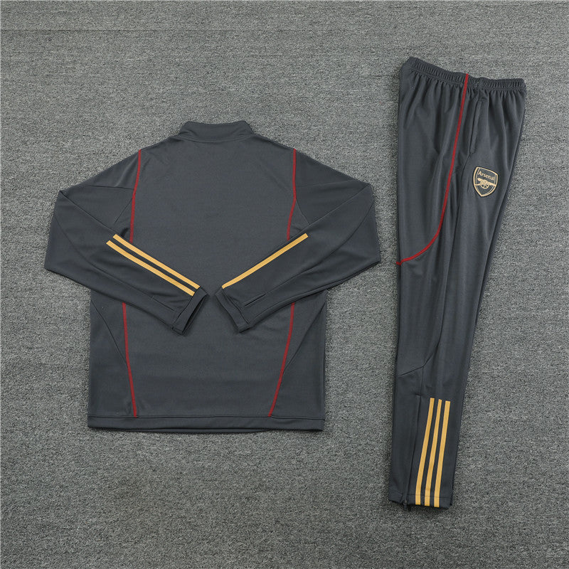 Conjunto Treino Arsenal 23/24 - Adidas Cinza