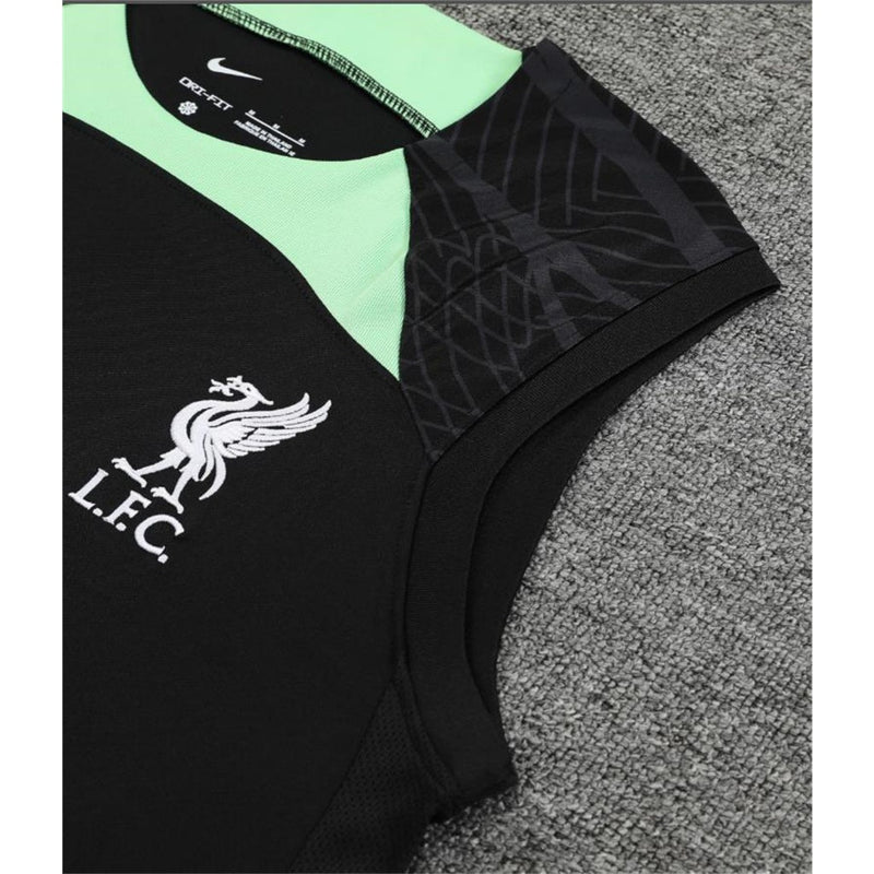 Kit Treino Liverpool Preto 23/24 - Nike Masculina