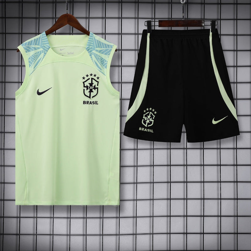 Kit Treino Brasil Verde 23/24 - Nike Masculina