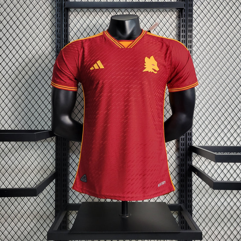 Camisa Roma Home 23/24 - Adidas Jogador Masculina