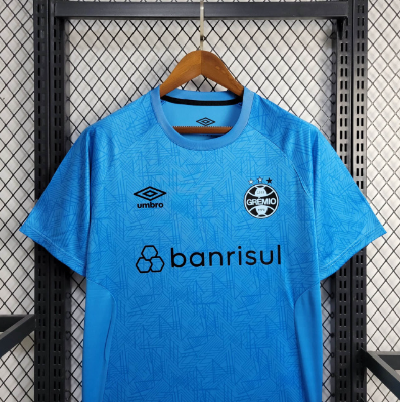 Camisa Grêmio Treino Azul 24/25 - Umbro Torcedor Masculina